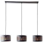 Brilliant Tyas Pendel Lampe Metal Sort Guld | Egnet til 3x E27