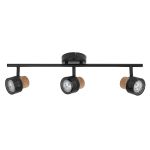 Ledvance LED Decor Spot Cork Stål Sort 10W 690lm - 827 Ekstra Varm Hvid | Dæmpbar