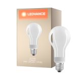 Ledvance Classic LED E27 Pære filament matt 18W 2452lm - 827 ekstra varm hvid | dæmpbar - erstatter 150W
