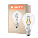Ledvance Classic LED E27 Pære Filament Klar 3.4W 470lm - 840 Kold Hvid| Erstatter 40W