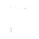 Emibig Pendel Lampe Traker Stål Hvid | Egnet til 1x GU10 - Max 10W