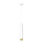 Emibig Pendel Lampe Kibo Stål Hvid | Egnet til 1x GU10 - Max 10W