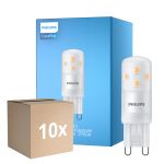 Fordelspakke 10x Philips CorePro LED Capsule G9 Matt 2.7W 300lm - 827 Ekstra Varm Hvid | Dæmpbar - Erstatter 25W