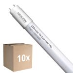 Fordelspakke 10x Noxion LED Lysrør T8 Avant Extreme (EM/Mains) Ultra Output 8.4W 1350lm - 840 Kold Hvid | 60cm - Erstatter 18W