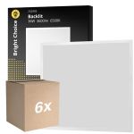 Fordelspakke 6x Bright Choice LED Panel Backlit 36W 3600lm - 865 Dagslys | 60x60cm - UGR <22