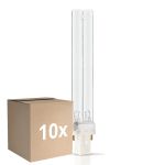 Fordelspakke 10x Philips PL-S 7W - UV-C | 2-Pinde