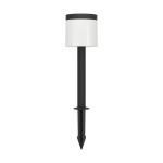 Eglo Jordspyd Lys Pantete Solar Sort 7W 830lm - 830 Varm Hvid | IP65 - Bevægelsessensor