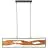 Brilliant Chaumont Pendel Lampe Aluminium Metal Træ Sort 18W 2300lm - 830 Varm Hvid