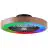 Brilliant Slimline Loftventilator Plast  Metal Beige Sort 36W 4700lm - 830-865 CCT+RGB | 490mm - Fjernbetjening Dæmpbar