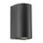 Nordlux Canto Vægbelysning Aluminium Sort Up & Down | Egnet til 2x GU10
