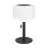 Eglo Bordlampe Montapalma Solar Stål Sort 2W 190lm - 830 Varm Hvid | IP54 - Dæmpbar - USB-C