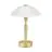 Eglo Bordlampe Solo 1 Stål Guld Hvid | IP20 - Egnet til 1x E14 