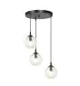 Emibig Pendel Lampe Cosmo Stål Sort | Egnet til 3x E14 - Max 10W