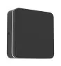 Eglo Vægbelysning Pedersano Aluminium Sort 8W 800lm - 827-840-865 CCT | IP44