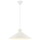 Nordlux Dial 45 Pendel Lampe Metal Hvid | Egnet til 1x E27