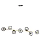Emibig Pendel Lampe Gravity Stål Sort | Egnet til 8x E14 - Max 10W