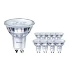 Fordelspakke 10x Philips Corepro LED Spot GU10 PAR16 4.6W 370lm 36D - 830 varm hvid | erstatter 50W