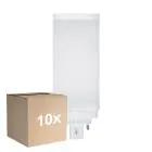 Fordelspakke 10x Ledvance Dulux-T LED 7W - 840 Kold Hvid | 4-Pinde - Erstatter 18W