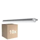 Fordelspakke 10x Ledvance LED Vandtæt Lysrender Fugttæt Kompakt 31W 3500lm - 830 Varm Hvid | 150cm
