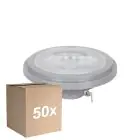 Fordelspakke 50x Noxion LED Spot G53 AR111 7.4W 450lm 40D - 930 Ekstra Varm Hvid | Bedste Farvegengivelse - Dæmpbar - Erstatter 50W