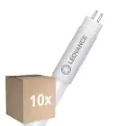 Fordelspakke 10x Ledvance LED Lysrør T5 HF P Electronic (HF) High Efficiency 7W 1050lm - 865 Dagslys | 55cm - Erstatter 14W