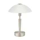 Eglo Bordlampe Solo 1 Stål Satin Nikkel | IP20 - Egnet til 1x E14 