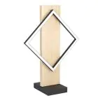 Eglo Bordlampe Boyal Træ Sort, Brun 13W 1750lm - 830 Varm Hvid